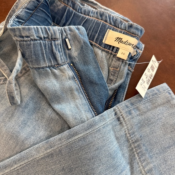 Madewell Denim - Madewell The Denim Pull-On Wide-Leg Pant